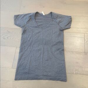 Lululemon Athletica Charcoal Heather Tee
